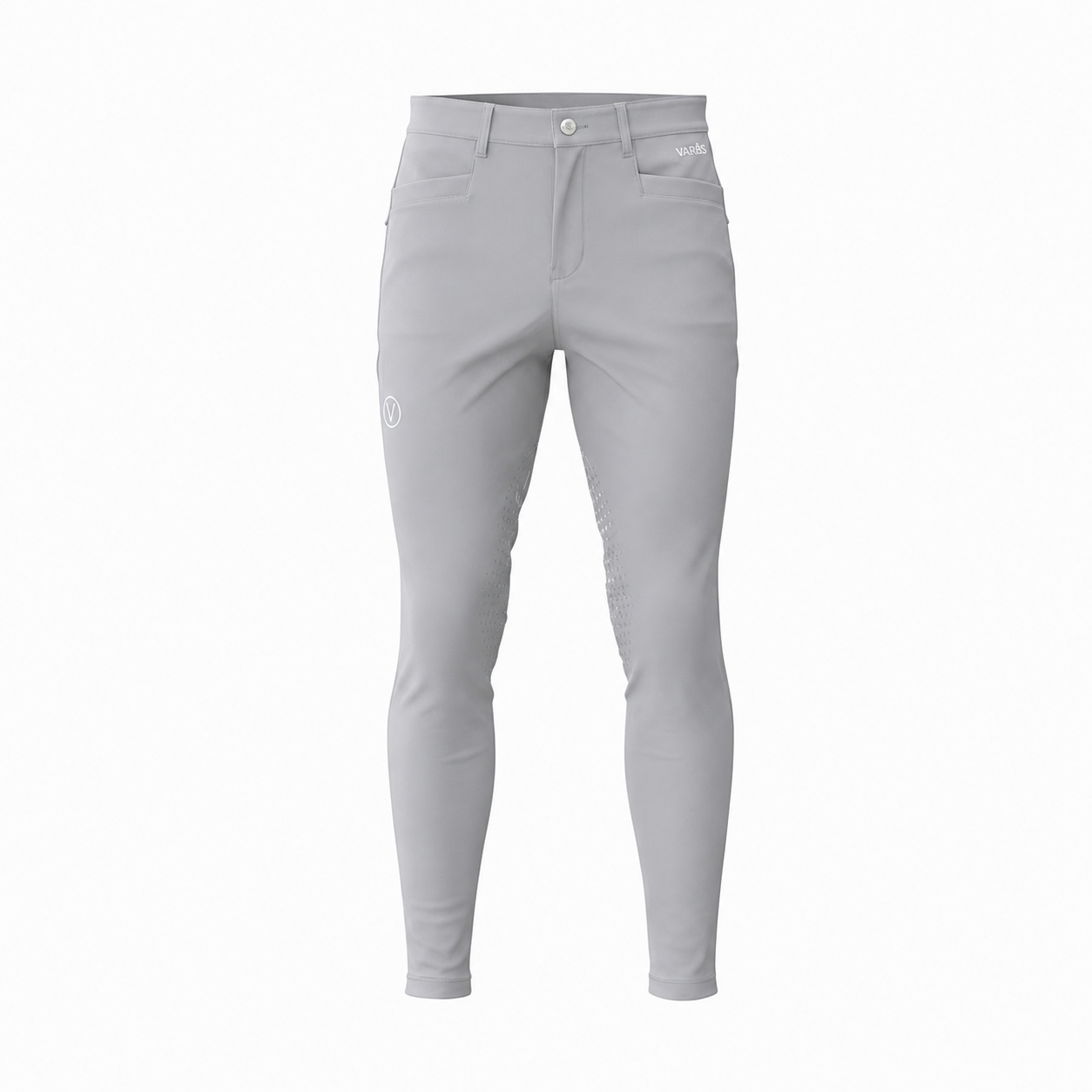 Varès Reithose Knie Grip grey