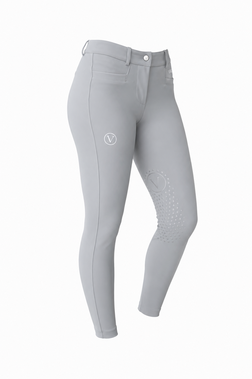 Varès Reithose Knie Grip grey