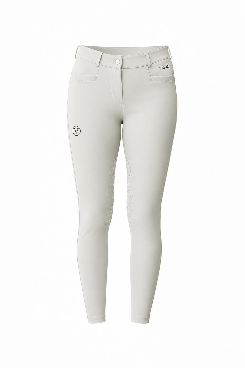 Varès Reithose Knie Grip beige