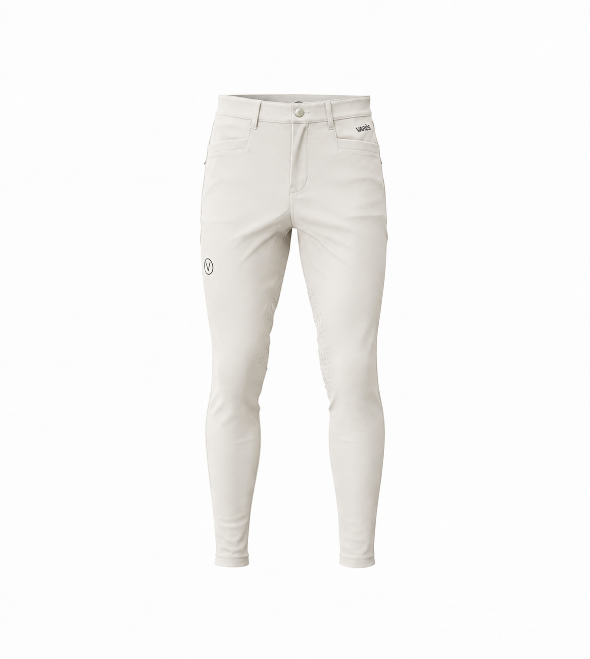 Varès Reithose Knie Grip beige