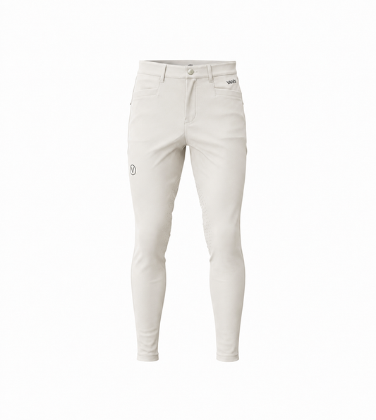 Varès Reithose Knie Grip beige
