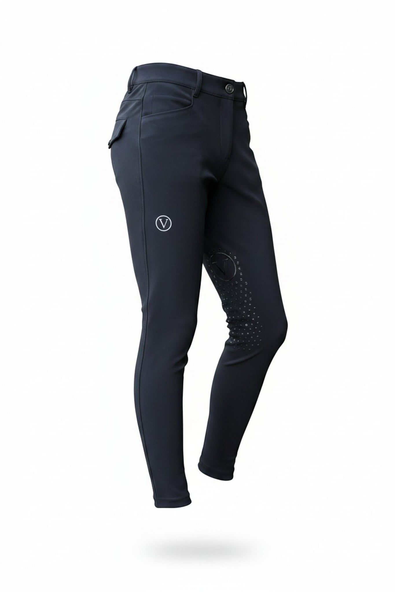 Varès Reithose Knie Grip black