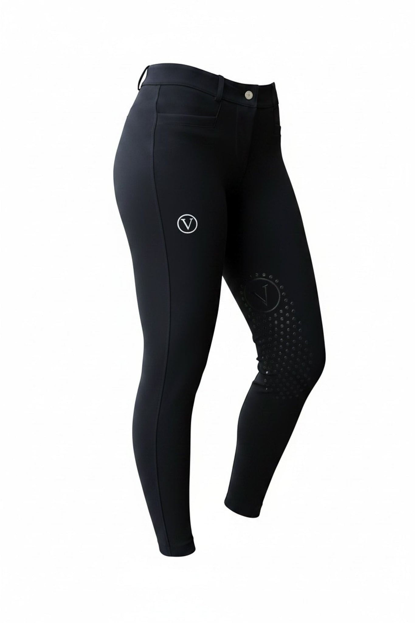 Varès Reithose Knie Grip black